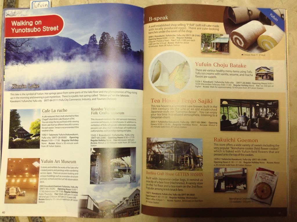 Itsubinosato Guest House Yufu Bagian luar foto