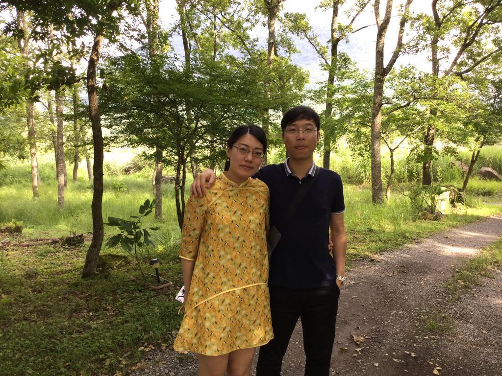 Itsubinosato Guest House Yufu Bagian luar foto